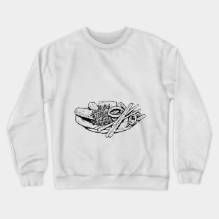 fast food dish Crewneck Sweatshirt